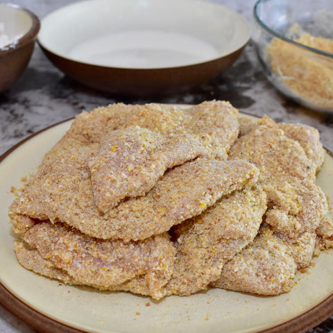Crumbed Breast Schnitzel