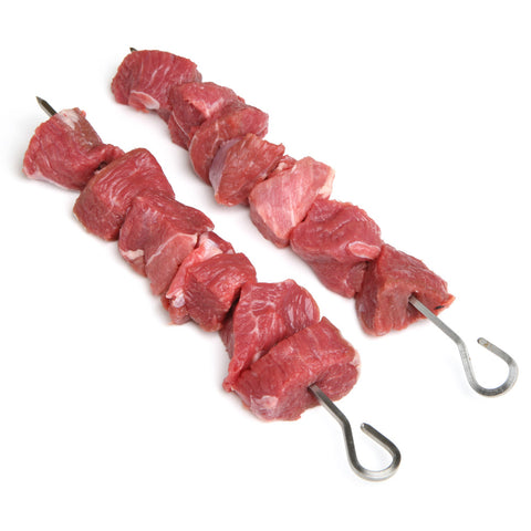 Diced Lamb Skewers