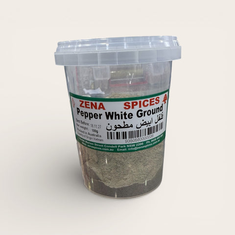 Zena Spices - Pepper White Ground