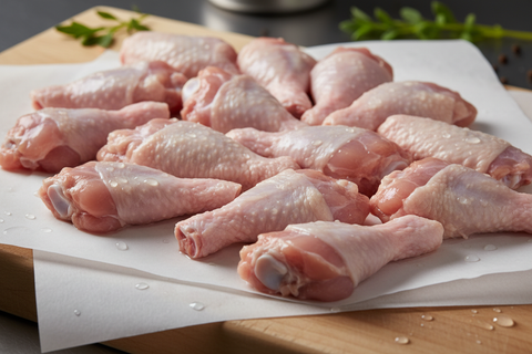 wingettes and drummettes