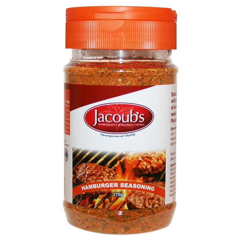 Jacoubs Hamburger Seasoning