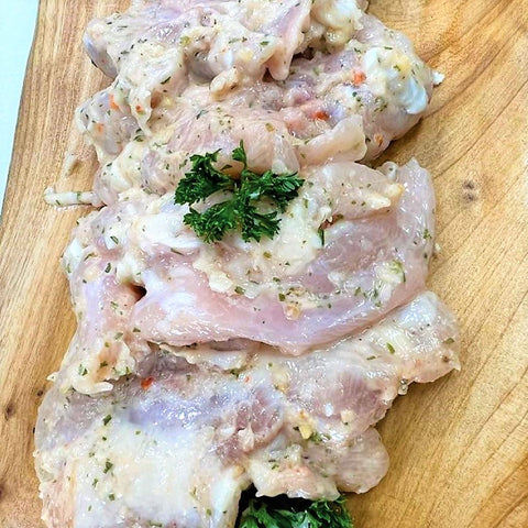 Chicken Ribs Marinated and plain